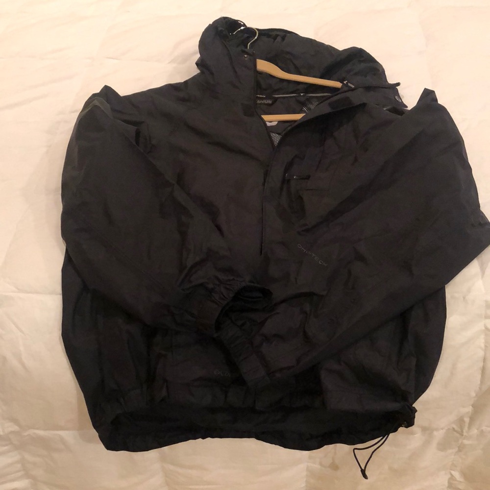 Columbia rain coat